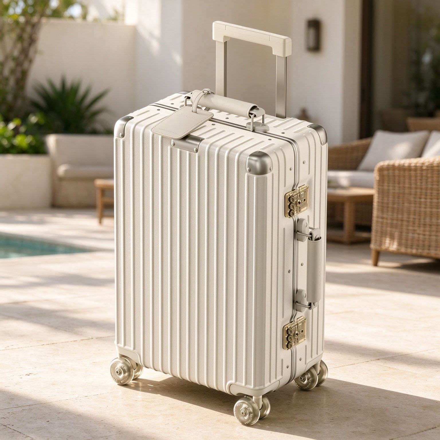 Spinner Wheel Rolling Suitcase 20 Inch - Новый женский чемодан на колесах для