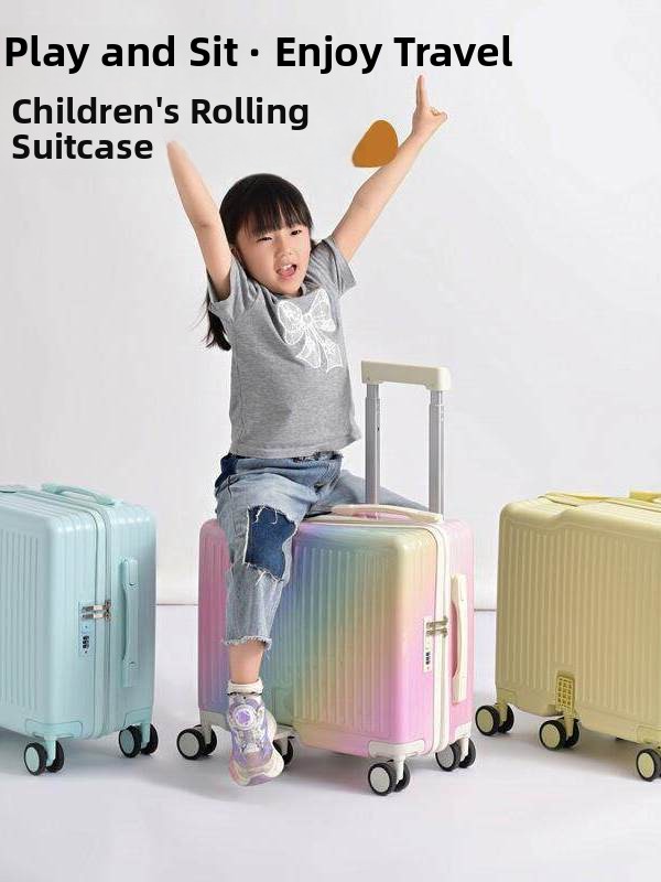 2026 Новый детский чемодан с а – обзор и цена Aluminum Frame Carry On Luggage