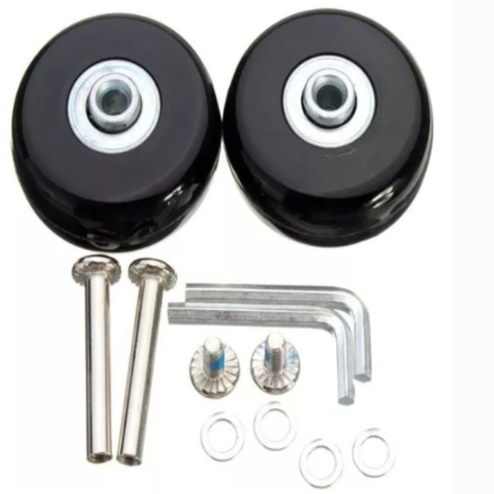 57-59 мм Прочные гибкие бесшум – обзор и цена Silent Replacement Luggage Wheels