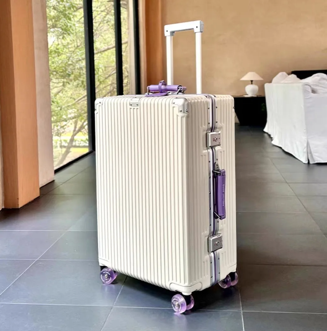 Алюминиевый каркас с цветными  – обзор и цена Aluminum Frame Carry On Luggage
