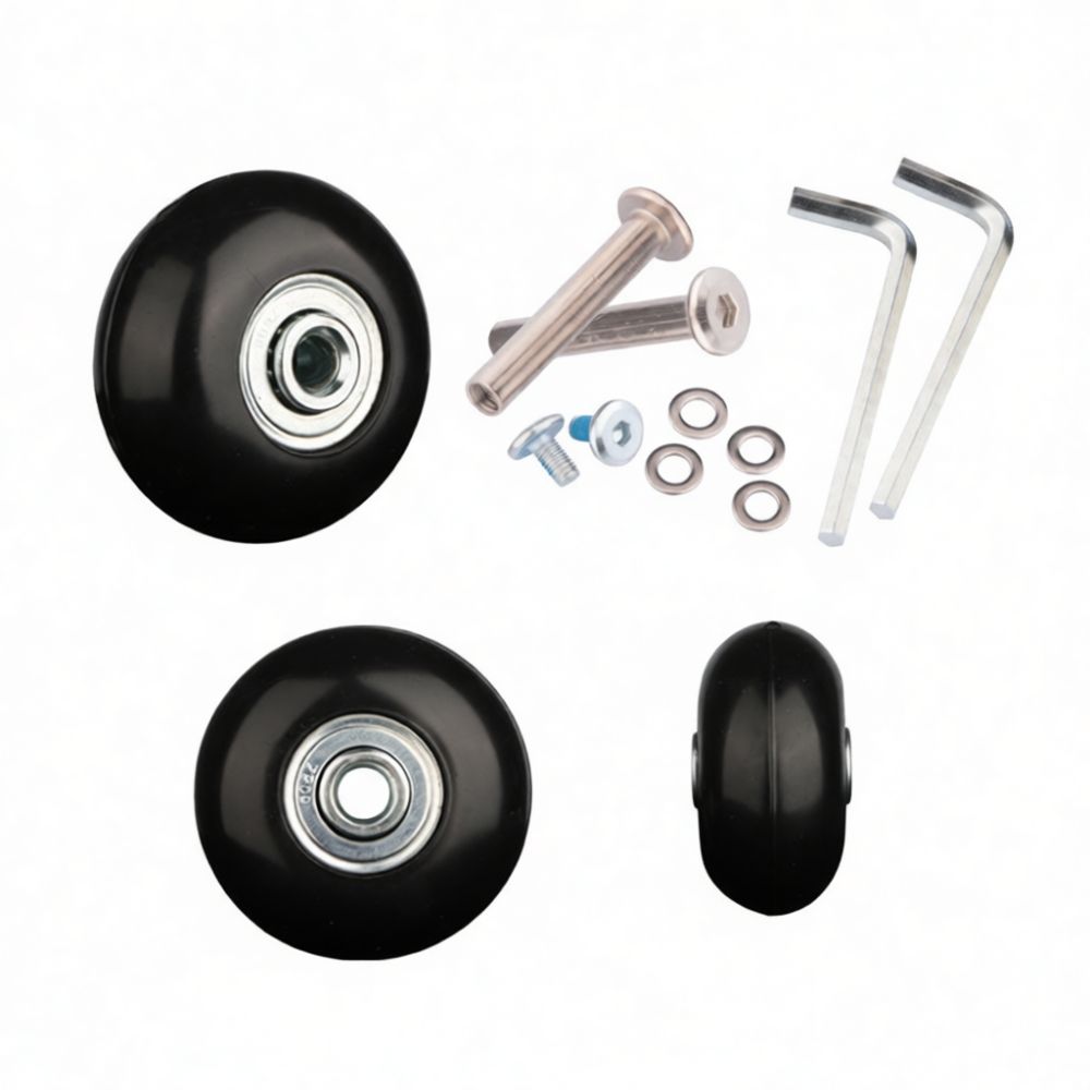 Колесики для багажа, резиновые – обзор и цена Silent Replacement Luggage Wheels