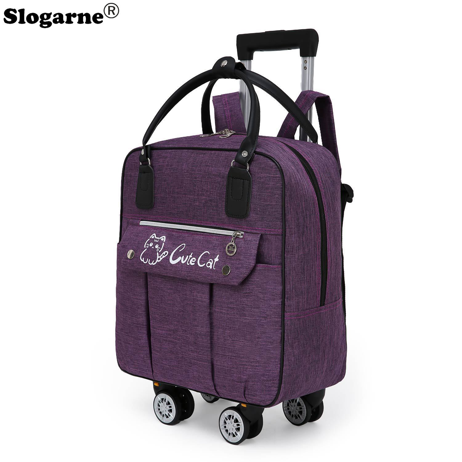 Тележка Большая вместительная  – обзор и цена Foldable Rolling Luggage Bag